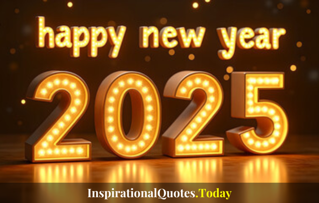 happy new year 2025 wishes images with quotes