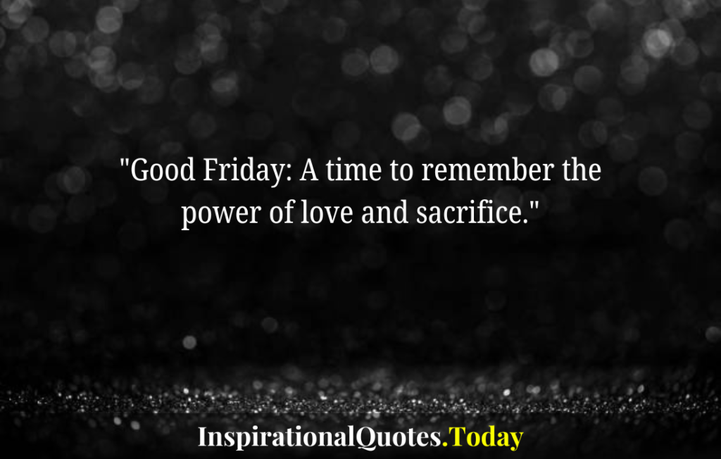 good friday quotes