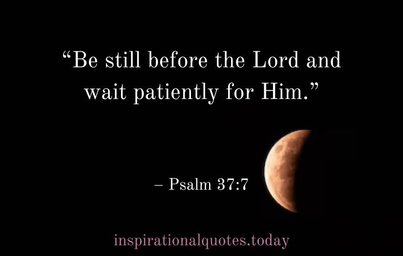 bible quotes about waiting for love