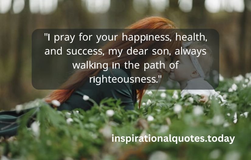 a mother's prayer for her son quotes