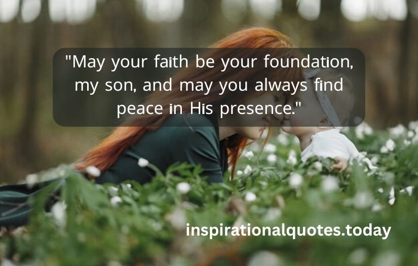 a mother's prayer for her son quotes