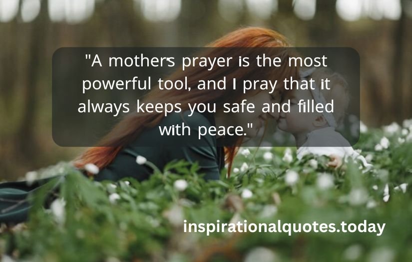 a mother's prayer for her son quotes