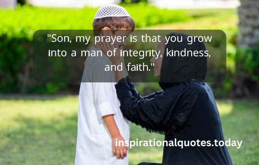 a mother's prayer for her son quotes